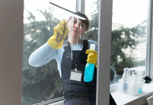 Nettoyage de vitres intérieures et extérieures à Loisy